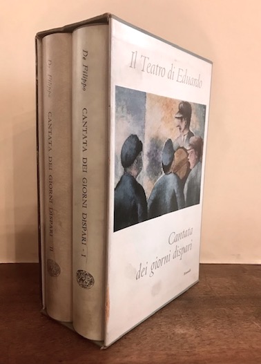 Eduardo De Filippo Cantata dei giorni dispari. Volume primo (e Volume secondo) 1959 Torino Einaudi
